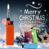 Navpeak Mini Candle Lighter Multipurpose Lighter Utility Lighter with Extended Wand Handy Refillable for Kitchen Fireplace Pilot Light DIY BBQ Grill Stove 5 Pack (Butane Included) Navpeak