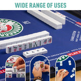 Mahjong Mat, 32.4×32.4 Inch Noise Reduction Anti-Slip Mahjong Mat for Table, Mahjong Table Mat for Poker, Card, Board Games Table Mat, Tile Games, Dominoes SiDreea