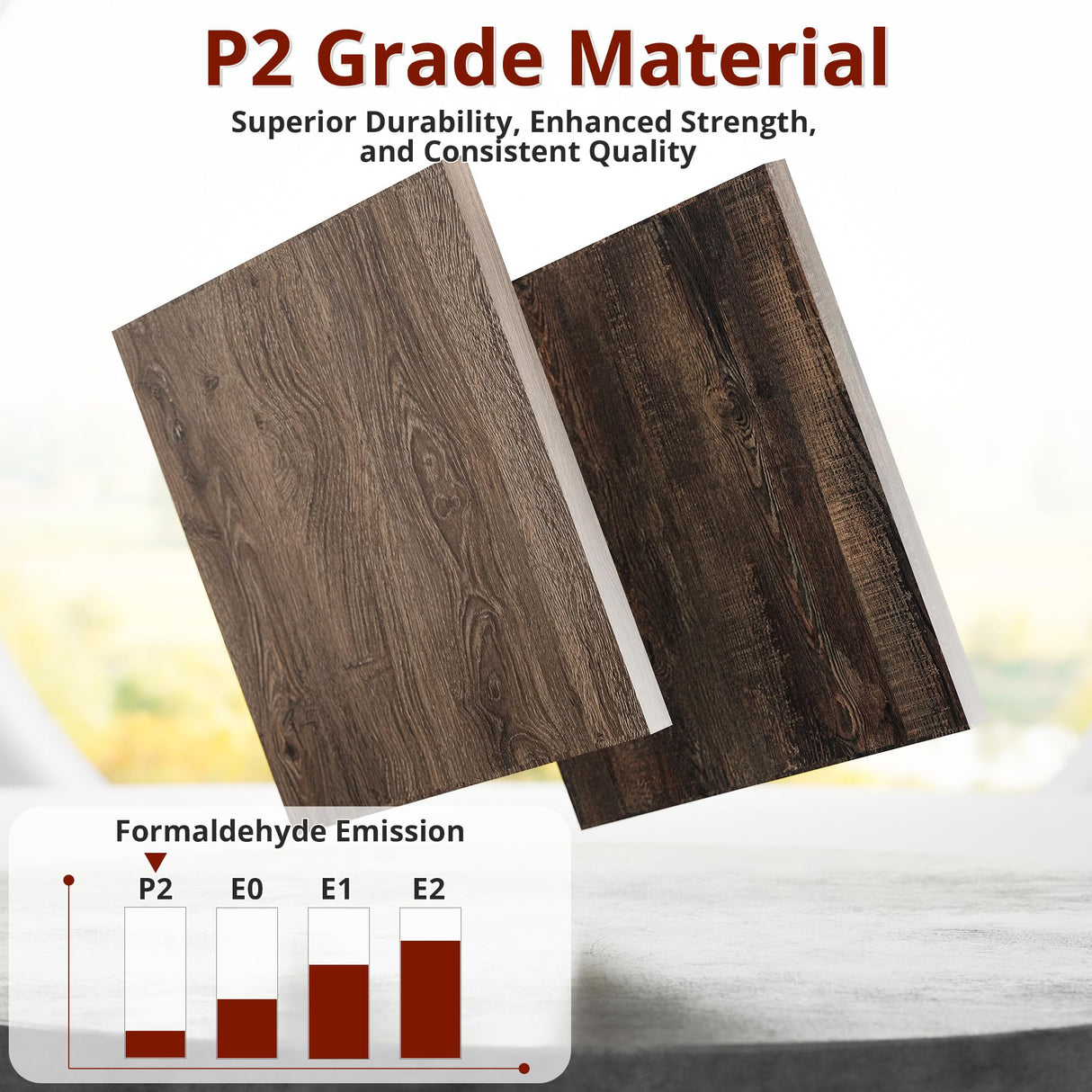 IRONCK Farmhouse TV Stand for 65 Inch TV, 32“Tall Entertainment Center with Power Outlets, Rustic TV Cabinet with Glass Door Media Console, TV Console for Living Room, Light Rustic Oak IRONCK