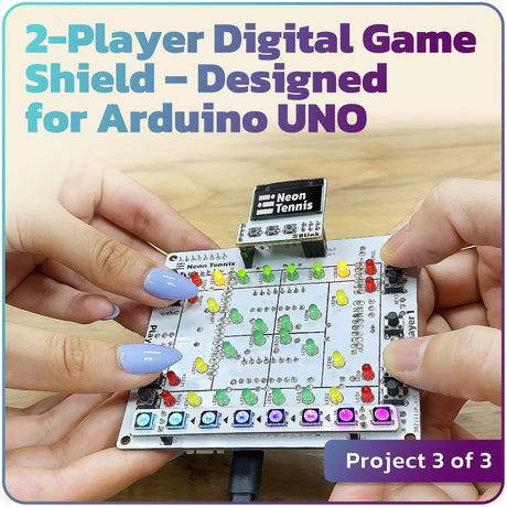 amomii Testudo: Soldering Practice Kit, 3 Builds, Multiple Projects + USB C Microcontroller, Arduino IDE Compatible Electronics Starter Kit for Beginners, Makers, Adults & Teens, Included eBook amomii