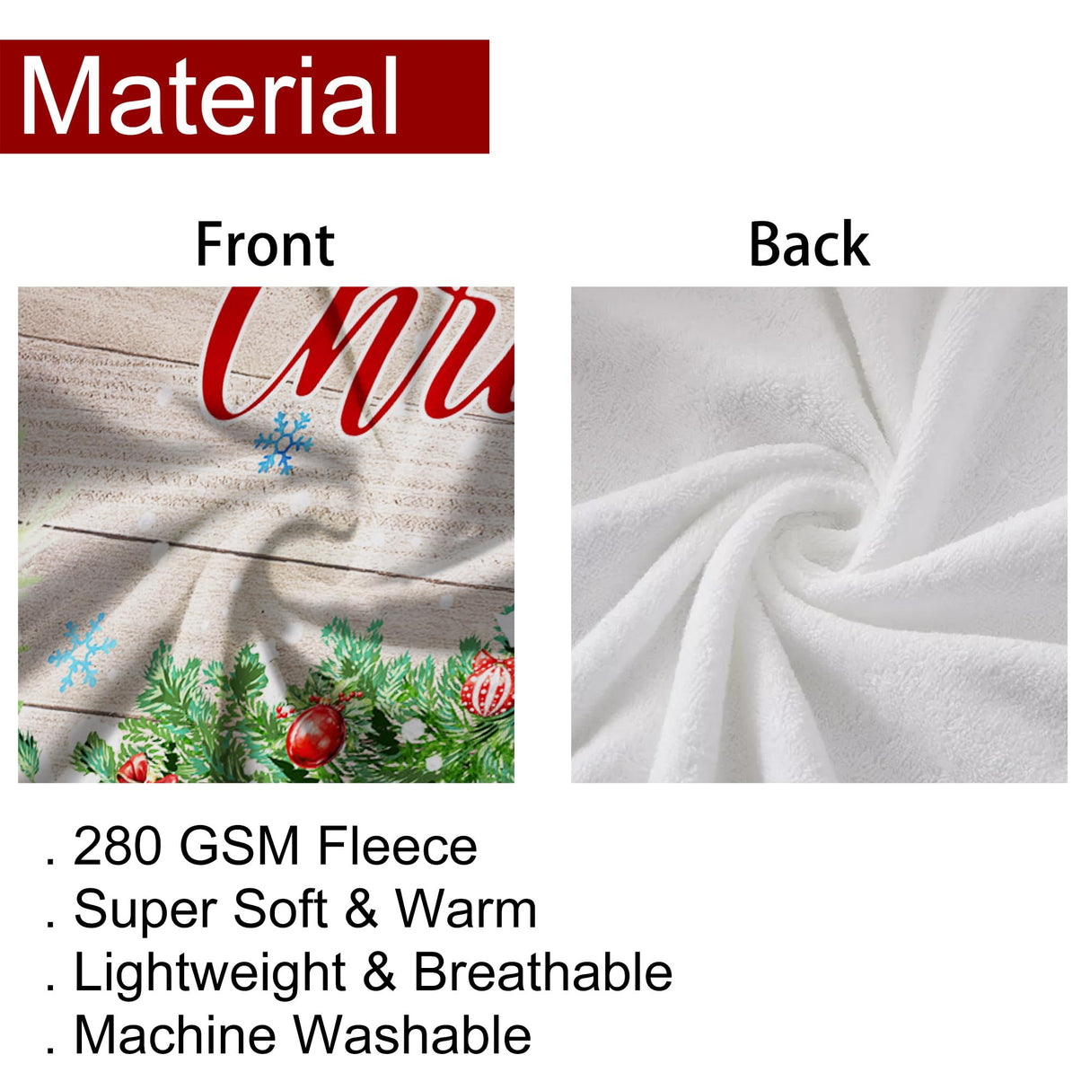 Christmas Blanket, Snowman Blanket for Women, Red Truck Soft Flannel Fleece Throw Blankets for Kids Girls Bed Living Room Couch, 50x60 Inches, Red Holiday Winter Gifts for Boys Men Unibyby