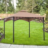 Garden Winds Replacement Canopy Top Cover Compatible with The Rosedale Gazebo A101011900 - Riplock 350 Garden Winds