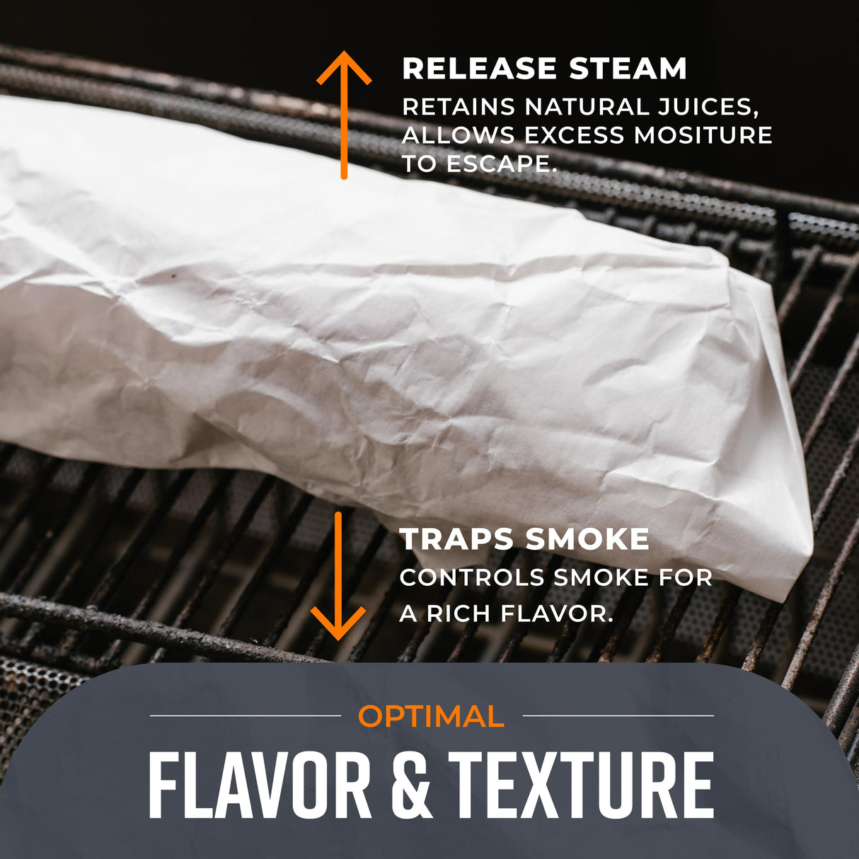 White Kraft Butcher Paper - 18'' x 150' - Versatile & Durable Butcher Paper Roll for Packaging, Grilling, Smoking Meat and BBQ - Unwaxed & Uncoated Butcher Paper for Sublimation - Made in USA Bryco Goods