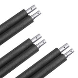 12FT Trampoline Enclosure Net with Universal Trampoline Replacement Enclosure Poles and Hardware (Fit for 12FT Trampoline with 6 Poles) Zoomster