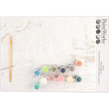 Dimensions 73-91491 Willow Spring Beauty Paint by Numbers for Adults, 14'' W x 11'' L Dimensions