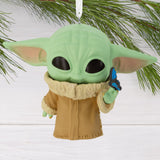 Hallmark Star Wars: The Mandalorian Grogu with Butterfly Funko POP! Christmas Ornament Hallmark