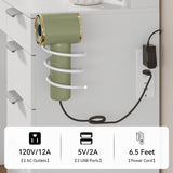 YITAHOME Makeup Vanity Desk with LED Mirror & 3 Brightness Levels, Makeup Table with 11 Drawers, Magnifying Glass, Power Outlets, Hairdryer Holder & Storage Cushion Stool for Dressing Room YITAHOME