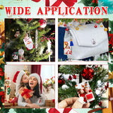 JNENERY Sublimation Keychain Blanks Bulk, 180PCS Rectangle Sublimation Blanks, MDF Keychain Blank Double Sided with Key Rings and Tassels for DIY Crafting JNENERY