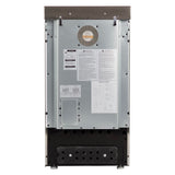 West Bend WB200ERPSS 20-Inch Electric Range, Compact Design, Top with 4 Cooking Zones, Glass Oven Door, Storage Drawer, and Rotisserie Accessories, 2.0 Cu. Ft, Stainless Steel, Metallic West Bend