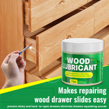 HONKID Wood Lubricant, 7OZ Drawer Wax Wood Lubricant Multi-Purpose Wax for Drawers, Doors, & Windows, Reduce Noise, Restore Antique Furniture, Non-Toxic and odorless, Door Hinge Lubricant HONKID