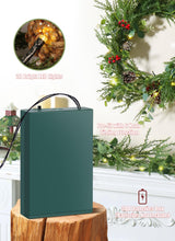 Brightown Pre-lit Christmas Garland with Lights, 6 Feet 20 LED Battery Operated Christmas Lights with Pine Cones, Berry, Eucalyptus Leaves, Indoor Christmas Decorations for Stairs, Fireplace, Door Brightown