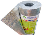 INSULATION MARKETPLACE SmartSHIELD -3mm 24inx50Ft ReflectiveINSULATION roll, Foam Core Radiant Barrier, ThermalINSULATION Shield - Engineered Foil INSULATION MARKETPLACE
