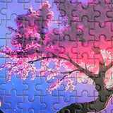 Ingooood- Jigsaw Puzzle 1000 Pieces for Adult- Fantasy Series- Cherry Blossom on Lava_IG-1266 Entertainment Wooden Puzzles Toys Ingooood