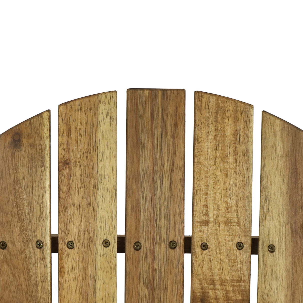 Christopher Knight Home Crystal Outdoor Acacia Wood Folding Adirondack Chairs (Set of 2), Natural Christopher Knight Home