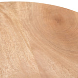 SIMPLIHOME Demy Industrial 18 Inch Wide Metal and Wood Accent Side Table in Natural, Black, Fully Assembled, For the Living Room and Bedroom SIMPLIHOME