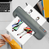 SINCHI 3-10 mil, 4-Roller Commercial Laminating Machine with Laminating Sheets, 55-Second Warm-up, 40 Inches/Minute, 13-Inch Thermal Laminator Machine for Office, School, Home SINCHI