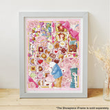 Pintoo Jigsaw Puzzles 1200 Piece for Adults - Tian Tian - Little Bunnys - My Sweety Beautiful Plastic Puzzle for Home Decor Zero Dust Easy Storage [H3517] Pintoo