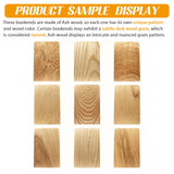 DRELIFAM Ash Wood Book Ends Heavy Duty Handmade Book Ends for Shelves Decorative Bookends to Hold Heavy Books (Ash Wood Small) DRELIFAM