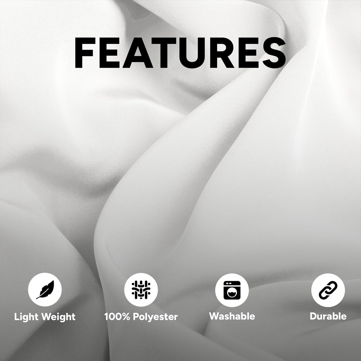 Avalon Kitchen Adjustable Bib Apron 100% Polyester Aprons Waterdrop Resistant with Adjustable Strap, Pockets & Long Ties Avalon Kitchen