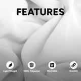 Avalon Kitchen Adjustable Bib Apron 100% Polyester Aprons Waterdrop Resistant with Adjustable Strap, Pockets & Long Ties Avalon Kitchen