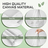 Joyclub 20 Pack Sublimation Tote Bags Blanks Polyester Canvas Tote Bags Reusable Grocery Bags to Decorate Painting Crafting Sublimation DIY For Gift Joyclub