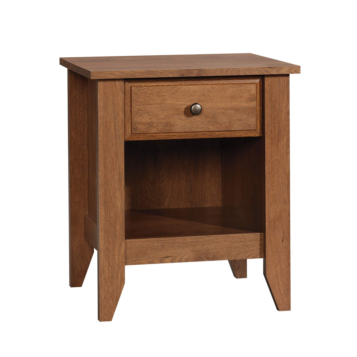 Sauder Shoal Creek Night Stand, Oiled Oak finish Sauder