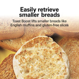 Hamilton Beach 2 Slice Toaster with Extra Wide Slots, Shade Selector, Auto-Shutoff, Cancel Button and Toast Boost, Red Hamilton Beach