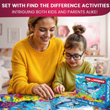 QUOKKA 100 Piece Puzzles for Kids Ages 4-6 – 3 Floor Kids Puzzles Ages 6-8 Year Old – Toy for Learning Ocean & Forest Animals for 8-10 yo – Jigsaw Toddler Game for Boy and Girl Ages 3-5 QUOKKA