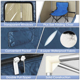 Portable Steam Sauna, Sauna Box for Home, Personal Sauna Tent with 3 L Steamer, 149°F, 9 Levels, Folding Chair, UV Atomization, Cycling Timer,72''X36''X36'' Sunakie