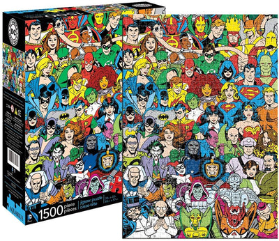 Aquarius DC Comics Retro Universe Jigsaw Puzzle (1500-Piece)