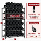 PrimeZone 6 Tier Wire Shelving with Wheels 78''H 1500lbs Storage Shelves NSF Certified Heavy Duty Steel Metal Shelf Adjustable Rolling Rack Kitchen Garage Closet Pantry Laundry 78''HX36''WX18''D PrimeZone