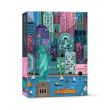 Genuine Fred NEW YORK by Little Friends of Printmaking, 1000 piece puzzle Sur La Table
