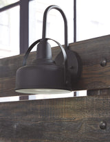 Drystan Queen Rustic Panel Headboard with USB Charging Stations by Signature Design by Ashley, Brown Signature Design by Ashley