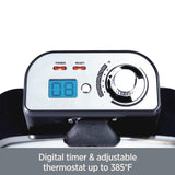 All-Clad Electric Deep Fryer with Basket and Lid, Stainless Steel Deep Fryer for Home Use, 1700W, Dishwasher Safe All-Clad