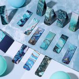 Zonon 24 Pcs Ocean Magnetic Bookmarks Clips Magnetic Page Markers Magnetic Page Clip Funny Bookmark Gifts for Students Teachers Reading Lover Women, Men Zonon