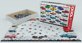 EuroGraphics Muscle Car Evolution Jigsaw Puzzle (1000-Piece) EuroGraphics