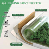 Reception Desk with Counter Modern Front Office Desk Commercial Reception Room Tables Checkout Counter Reception Table for Retail Lobby Beauty Salons Black 31inch/80cm Generic