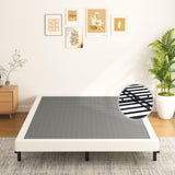 Vaciwe 6 Inch Box Spring King Size Bed Base, Heavy Duty Metal Frame Mattress Foundation with Easy Clean Cover, Noise Free,Easy Assembly Vaciwe