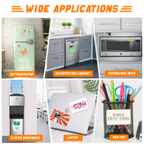 Clonivent 20 PCS Sublimation Magnet Blanks, 2x3 inch Sublimation Blank Refrigerator Magnets Personalized Fridge Soft Magnet Sticker Blanks Products for DIY Home Kitchen Decorative Clonivent