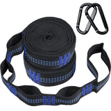 Hammock Straps – Camping Hammock Tree Straps Set, 20 ft Long Combined, 30+2 Loops, 2000 LBS Heavy Duty Straps for Hammock Suspension System Kit Raweao