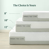 ZINUS 10 Inch Green Tea Luxe Memory Foam Mattress, Twin, Pressure Relieving, CertiPUR-US Certified, Mattress in A Box, All-New, Made in USA ZINUS
