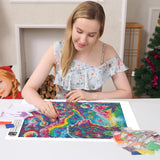 askkqtx Starry Rainbow Diamond Art Kits for Adults, Starry Sky Diamond Painting Kits, DIY 5D Round Full Drill Crystal Rhinestone Gem Art Craft Kits for Home Wall Decor 12X16 Inch askkqtx