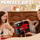 Sproutix Bonsai Garden Starter Kit, 4 Seeds Growing into Sakura, Ginkgo, Black Pine, Red Flame, Including Complete Gardening Tools & A Wooden Box with Cover, Christmas Gifts for Men Women Beginners SPROUTIX