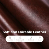 Rhevoy Power Lift Recliner Chair for Elderly with Adjustable Headrest,Electric Lift Chair with Massage and Heat, Lay Flat Recliner for Big and Tall,Brown Rhevoy