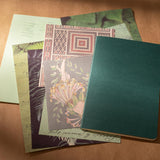 YagCu Scrapbook Kit for Beginners, Aesthetic Junk Journal Supplies, Scrapbooking and Journaling Materials, Bullet Journals Stationery, Planner DIY Arts Craft, Women Adults YagCu