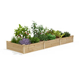 Greenes Fence Original Cedar Raised Garden Bed, 4' x 12' x 14" - Made in USA with North American Cedar Greenes Fence