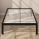 ZINUS Lorrick Metal Platform Bed Frame / Mattress Foundation / Easy, Bolt Free Assembly, King Zinus