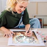 Ravensburger Relax CreArt Magnificent Encounter Canvas Paint by Numbers Kit | Perfect DIY Art Gift for Adults, Stress Relief, and Creative Hobby Ravensburger