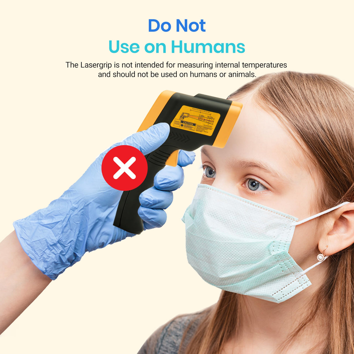 Etekcity Infrared Thermometer Laser Temperature Gun 774, Meat Food Candy Oven Thermometer for Griddle Accessories, Heat Gun for Cooking Refrigerator Tools, Yellow, -58°F to 842°F Etekcity