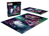 Buffalo Games - Star Wars - : Galactic Trio - 500 Piece Jigsaw Puzzle for Adults -Challenging Puzzle Perfect for Game Nights - Finished Size is 21.25 x 15.00 Buffalo Games
